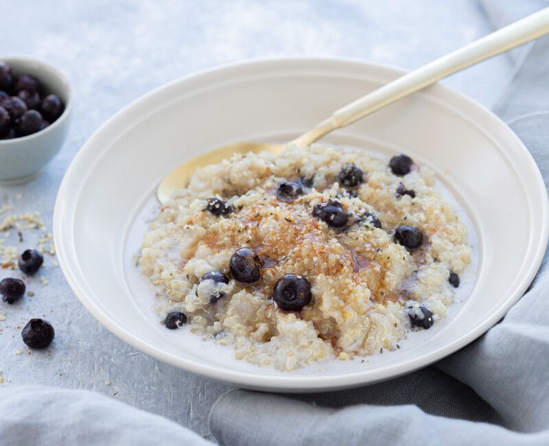 Coconut Quinoa Breakfast Porridge