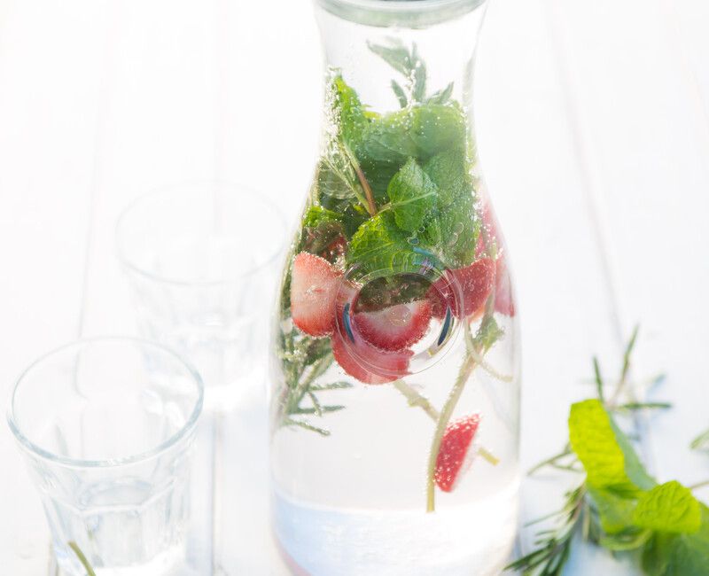 Fruit and Herb Infused Water