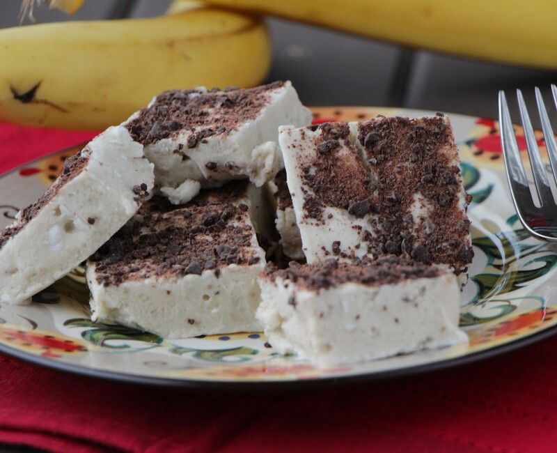 Coconut Banana Ice Cream Bars (dairy-free)