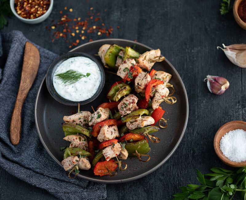 Mediteranean Chicken Kebabs 