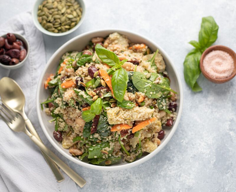 Mediterranean Quinoa Salad