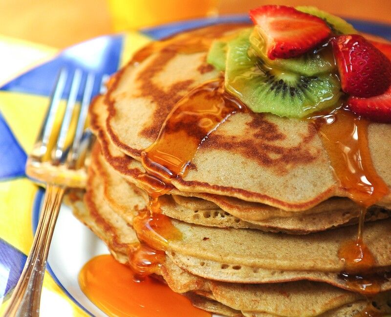 Overnight Quinoa Pancakes