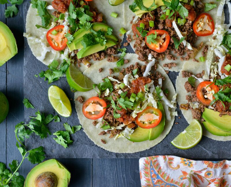 Paleo Beef Tacos