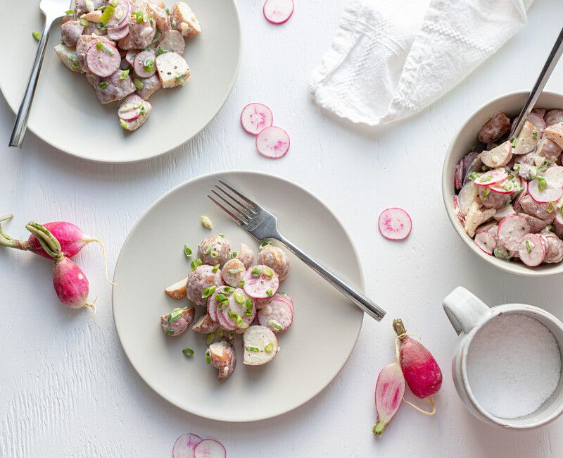 Potato Radish Salad