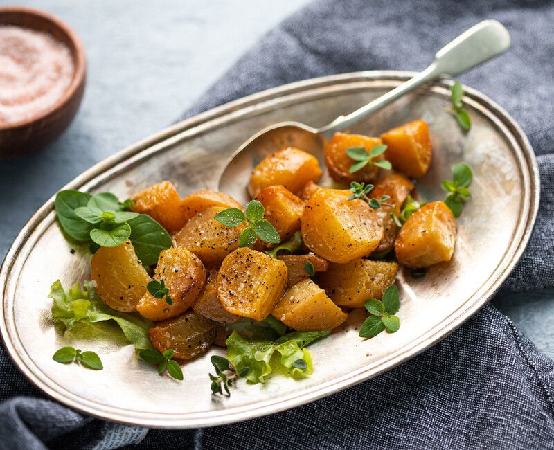 Roasted Golden Beets