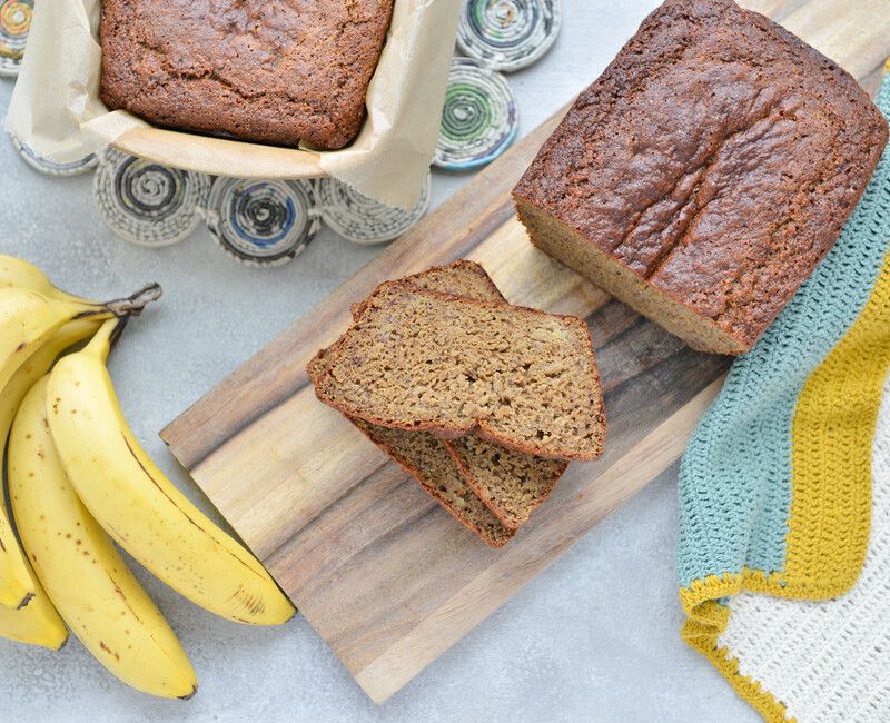 Paleo Grain-Free Tigernut Flour Banana Bread