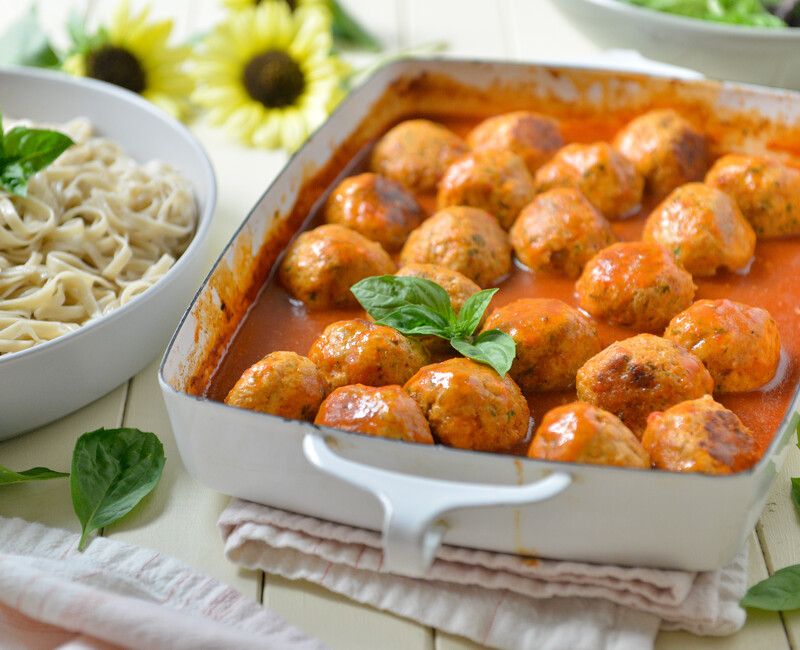 Gluten-Free Egg-Free Turkey Quinoa Meatballs