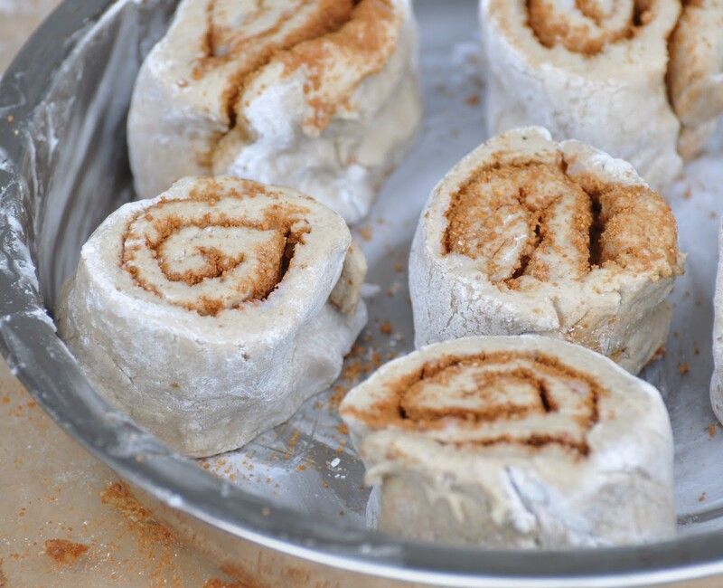 Yeast-Free Gluten-Free Buckwheat Cinnamon Rolls Vegan