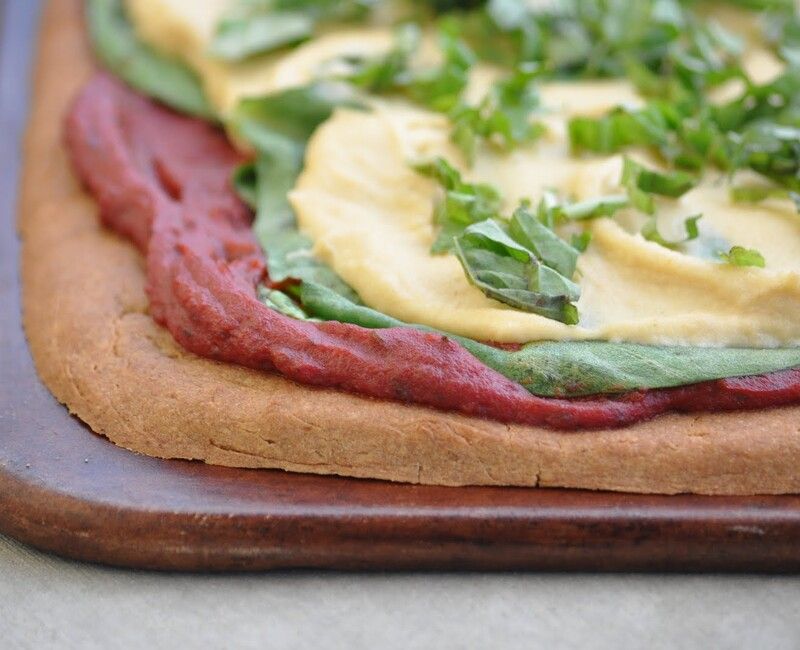 Yeast-Free Thin Buckwheat Pizza Crust Gluten-Free Vegan