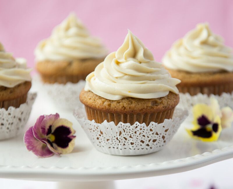 Grain-Free Paleo Vanilla Bean Cupcakes