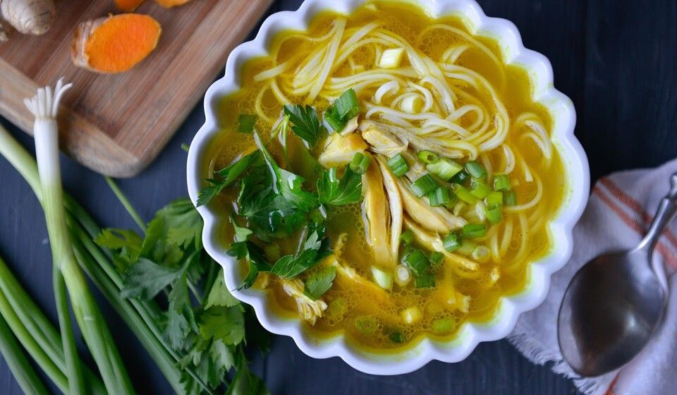 Healing Turmeric-Ginger Broth