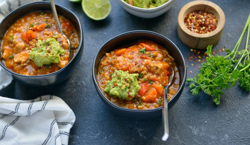 Spiced Chicken and Rice Stew Recipe