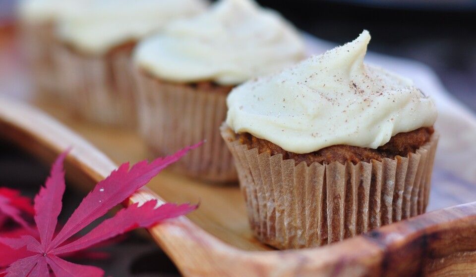 Grain-Free Pumpkin Cupcakes Paleo