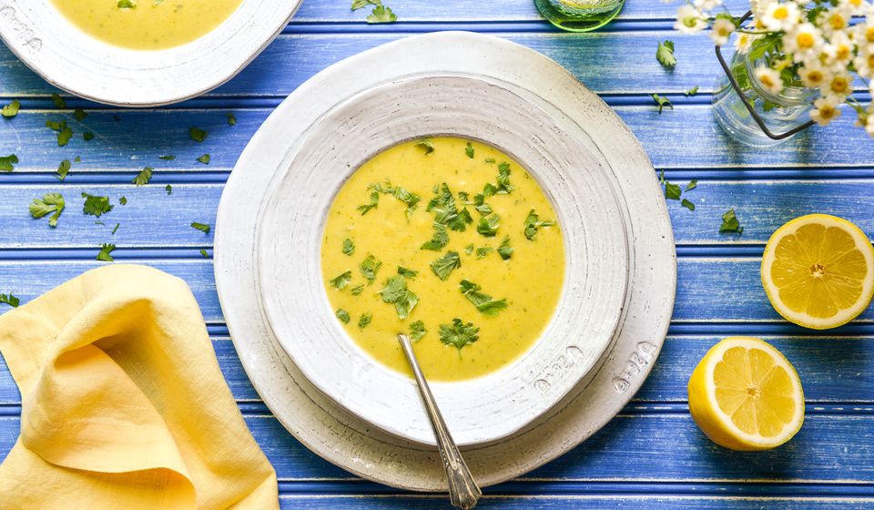 CREAMY SUMMER ZUCCHINI SOUP-2