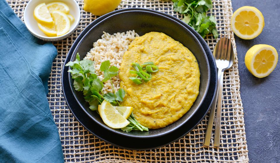 GINGERED YELLOW SPLIT PEA DAL-1